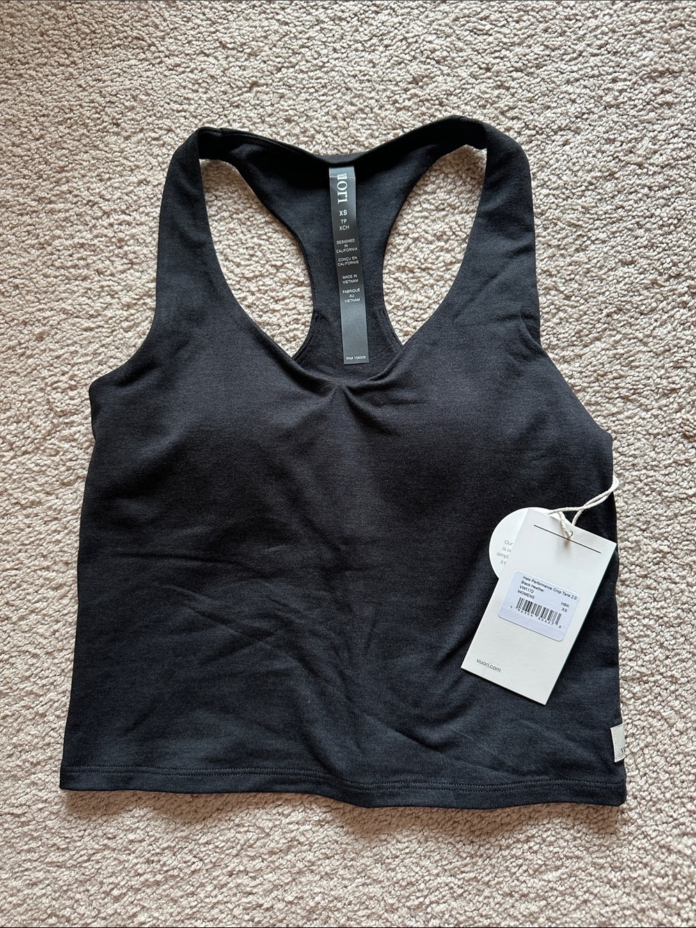 Vuori Halo Performance Crop Tank 2.0